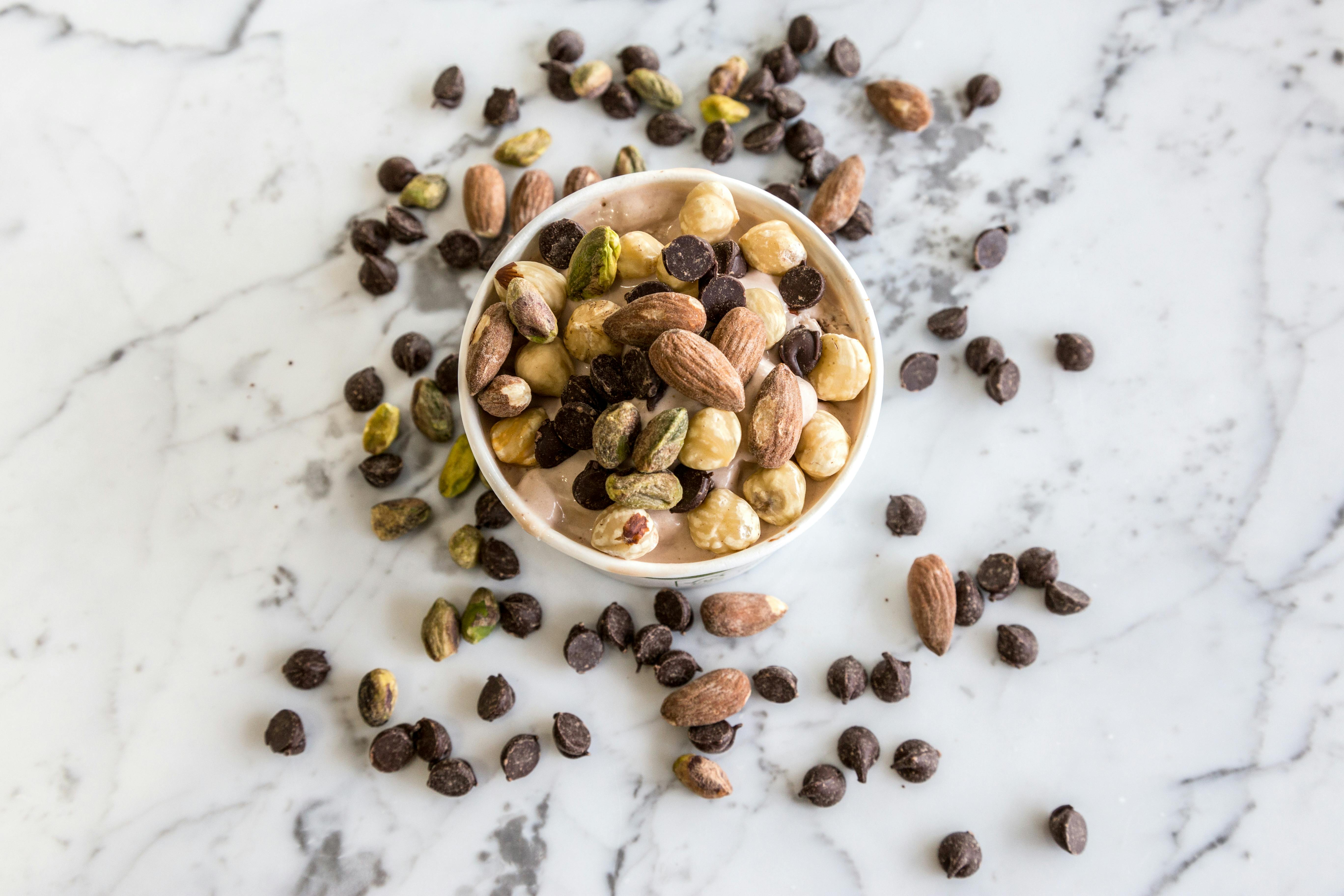 bowl of trail mix